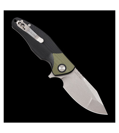 WP757 Defense Master D2 Blade G10 Handle Tactical Folding Knife